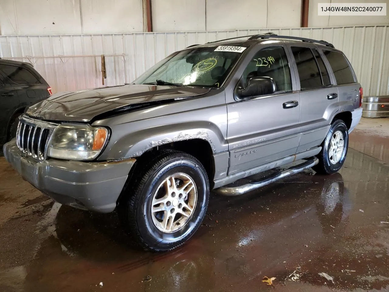 1J4GW48N52C240077 2002 Jeep Grand Cherokee Laredo