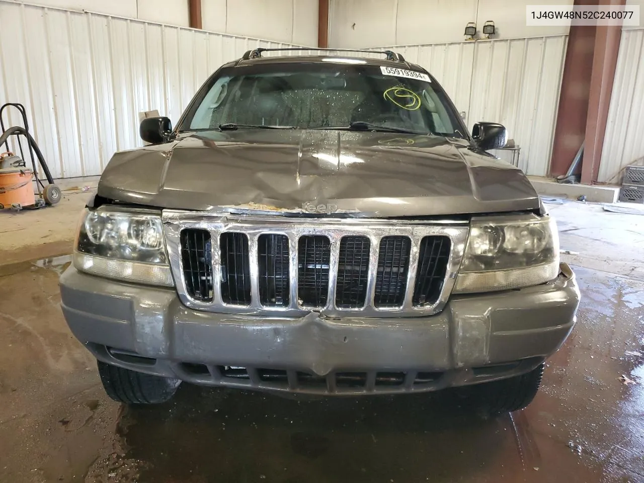 2002 Jeep Grand Cherokee Laredo VIN: 1J4GW48N52C240077 Lot: 55919394