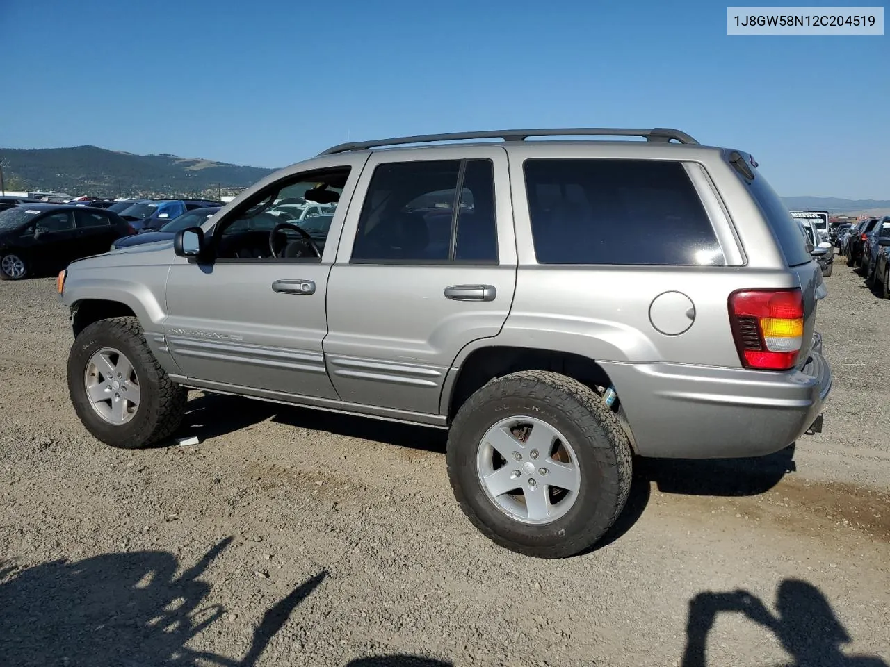 2002 Jeep Grand Cherokee Limited VIN: 1J8GW58N12C204519 Lot: 63715084