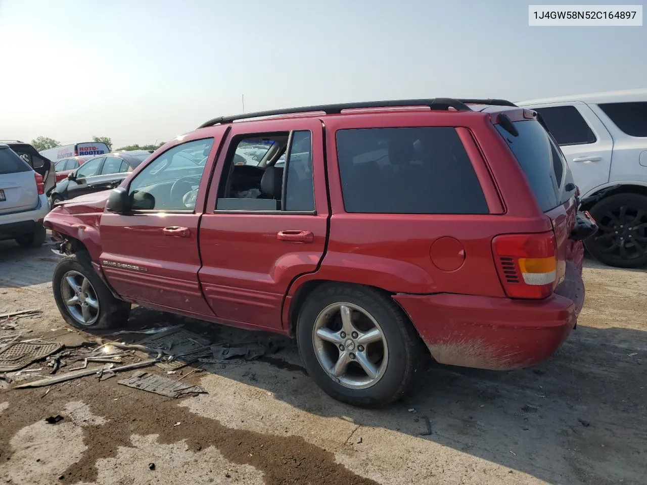 2002 Jeep Grand Cherokee Limited VIN: 1J4GW58N52C164897 Lot: 64957564