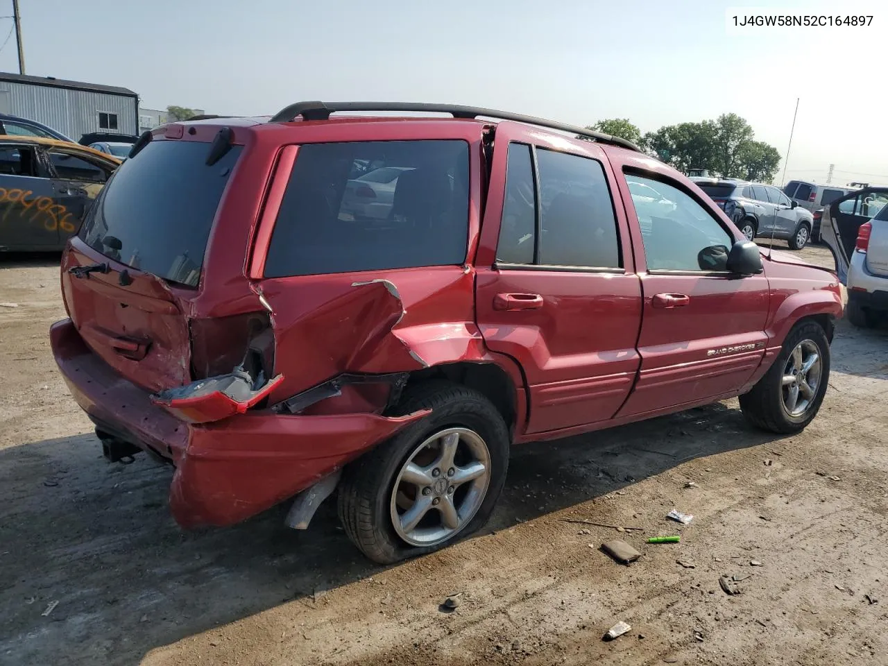 2002 Jeep Grand Cherokee Limited VIN: 1J4GW58N52C164897 Lot: 64957564