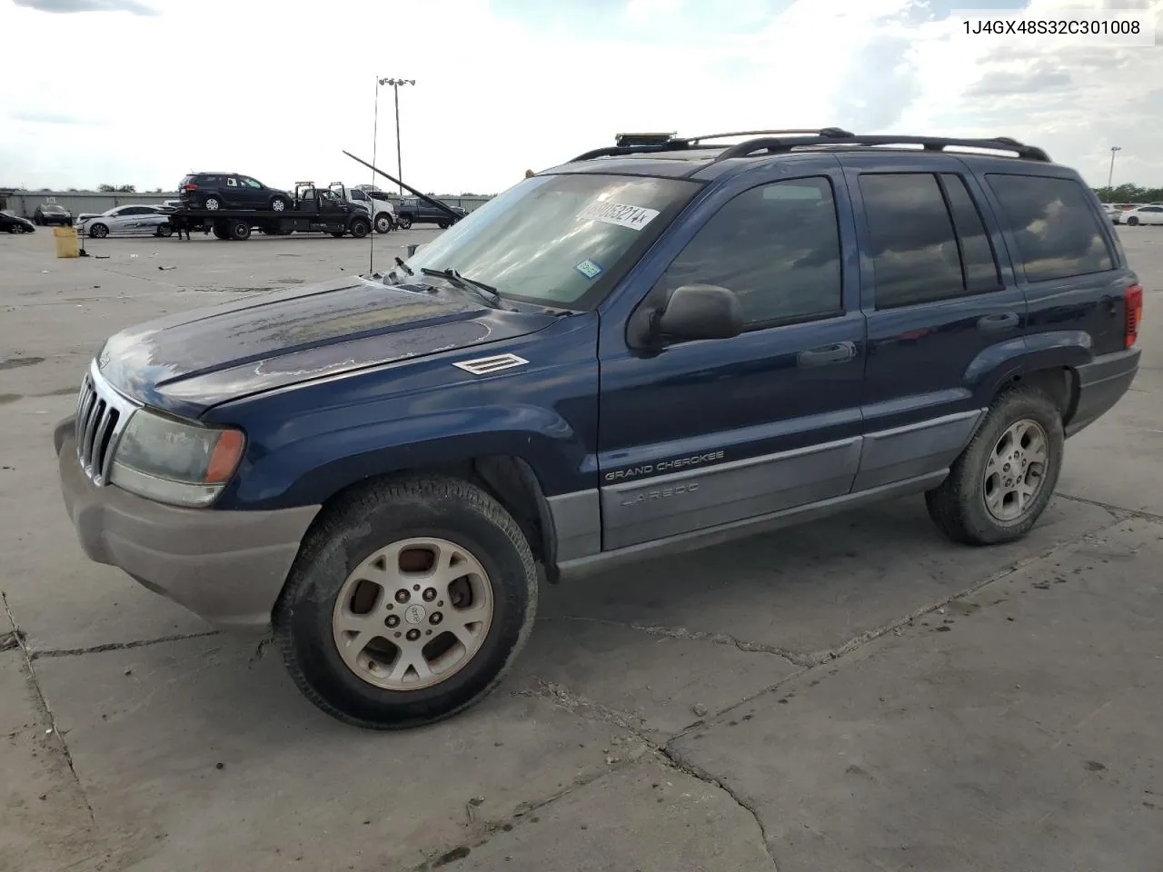 2002 Jeep Grand Cherokee Laredo VIN: 1J4GX48S32C301008 Lot: 69053214