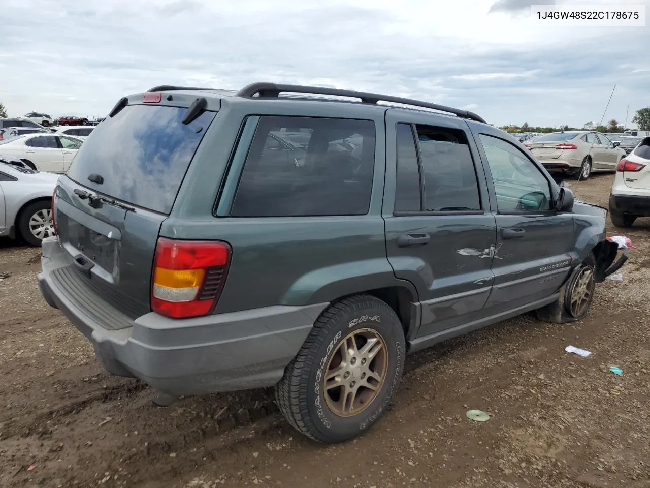 1J4GW48S22C178675 2002 Jeep Grand Cherokee Laredo