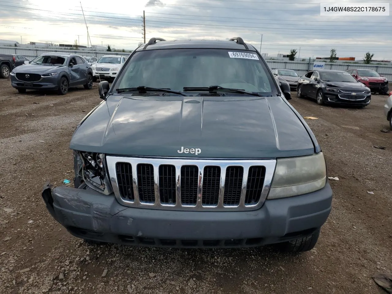 2002 Jeep Grand Cherokee Laredo VIN: 1J4GW48S22C178675 Lot: 69769094