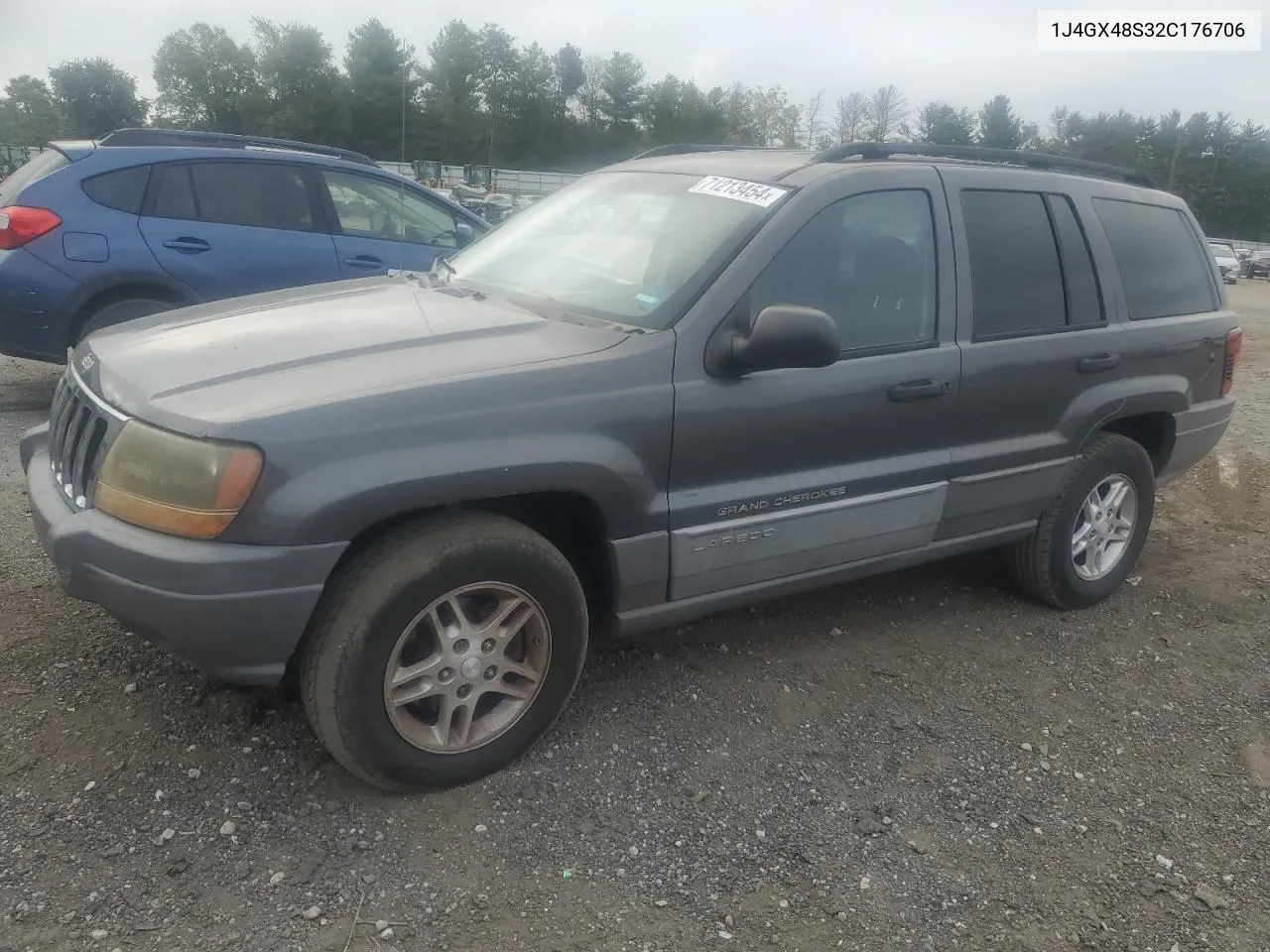 1J4GX48S32C176706 2002 Jeep Grand Cherokee Laredo