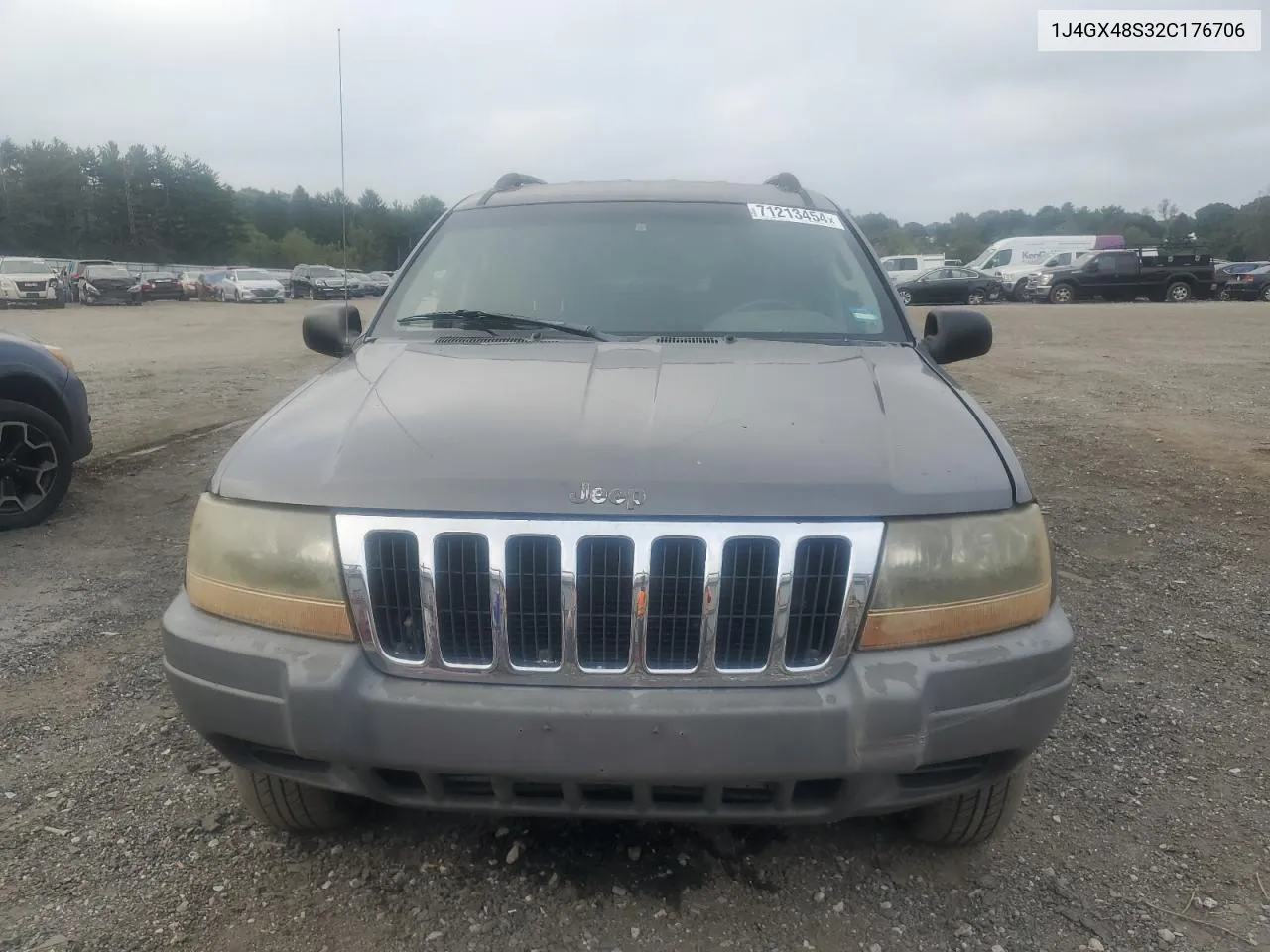 1J4GX48S32C176706 2002 Jeep Grand Cherokee Laredo