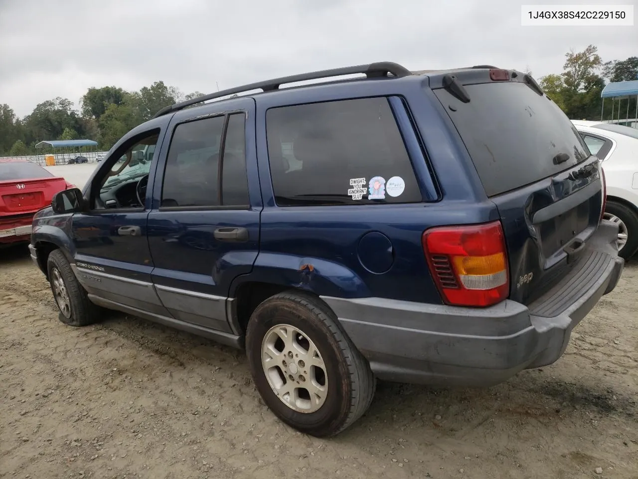 1J4GX38S42C229150 2002 Jeep Grand Cherokee Sport