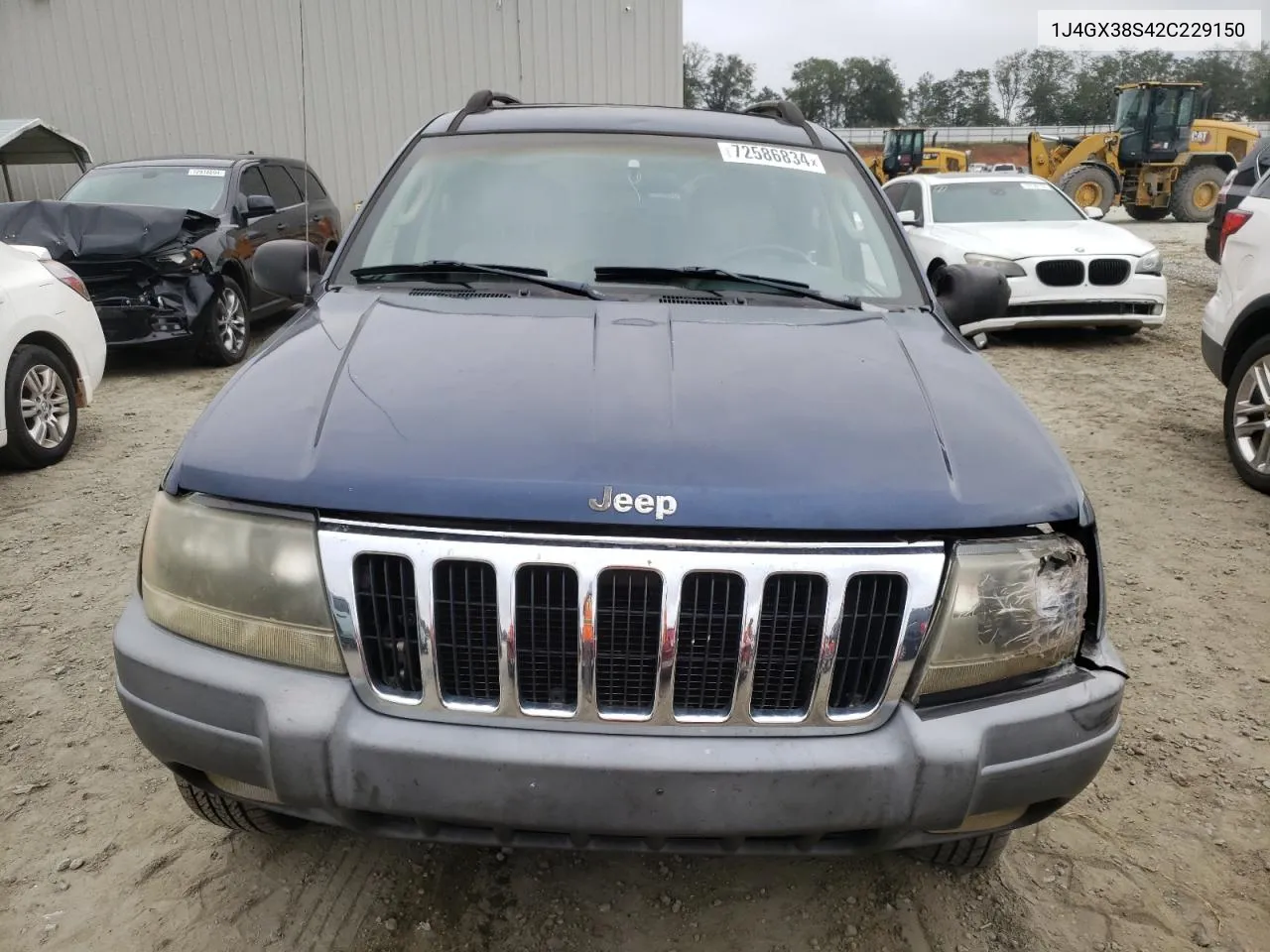 1J4GX38S42C229150 2002 Jeep Grand Cherokee Sport