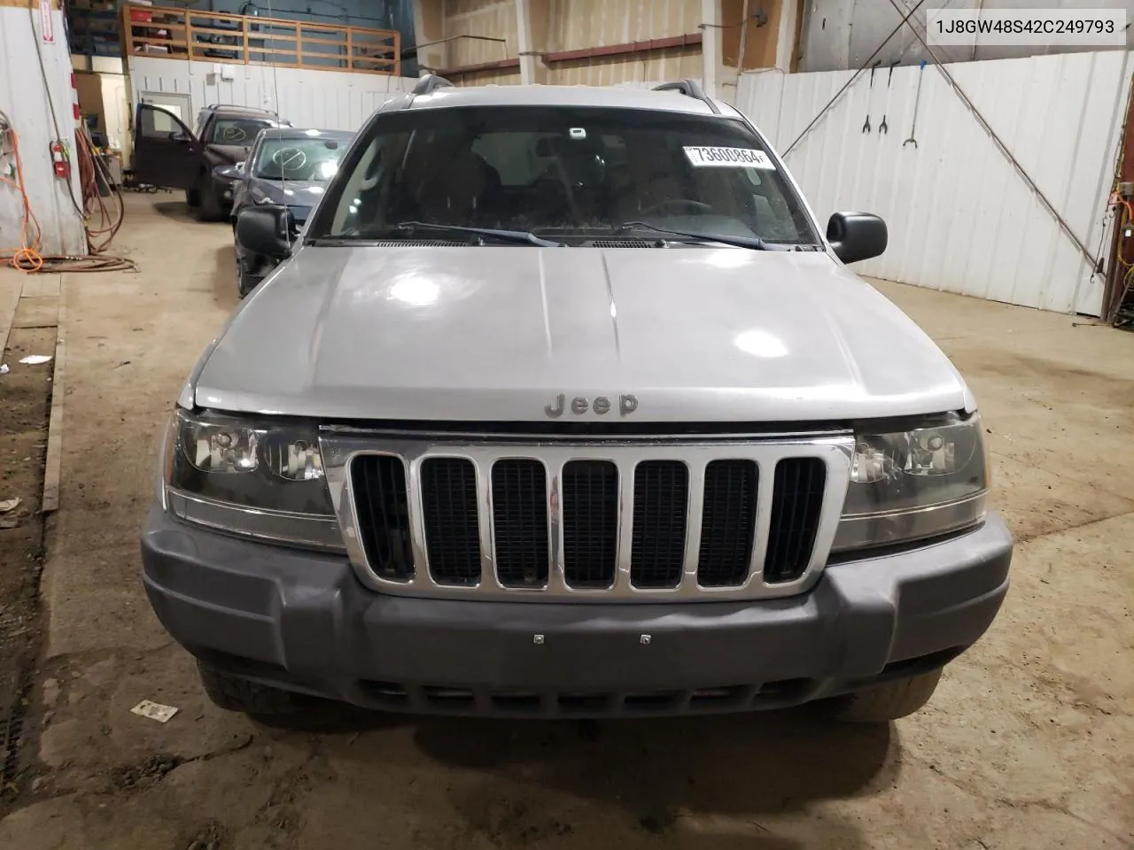 1J8GW48S42C249793 2002 Jeep Grand Cherokee Laredo