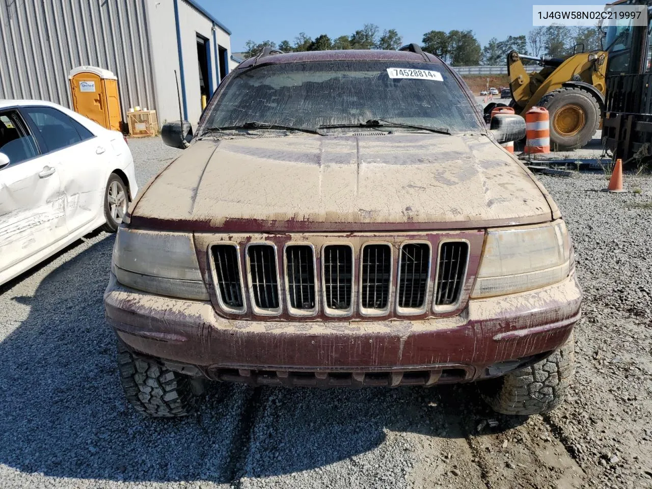 2002 Jeep Grand Cherokee Limited VIN: 1J4GW58N02C219997 Lot: 74528814