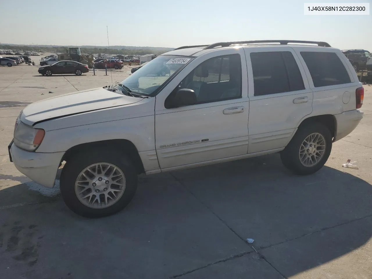 2002 Jeep Grand Cherokee Limited VIN: 1J4GX58N12C282300 Lot: 74939754