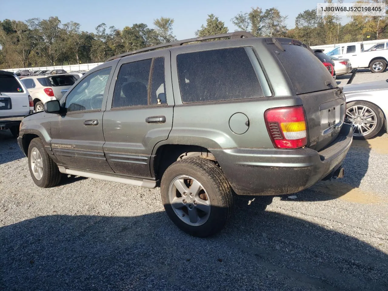 2002 Jeep Grand Cherokee Overland VIN: 1J8GW68J52C198405 Lot: 75131994