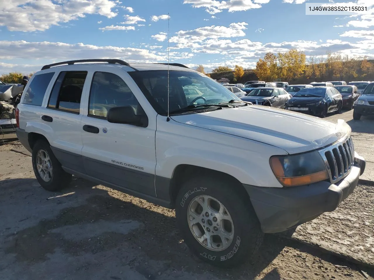 2002 Jeep Grand Cherokee Sport VIN: 1J4GW38S52C155031 Lot: 77040304