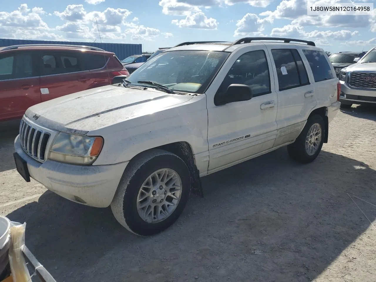 2002 Jeep Grand Cherokee Limited VIN: 1J8GW58N12C164958 Lot: 77672754