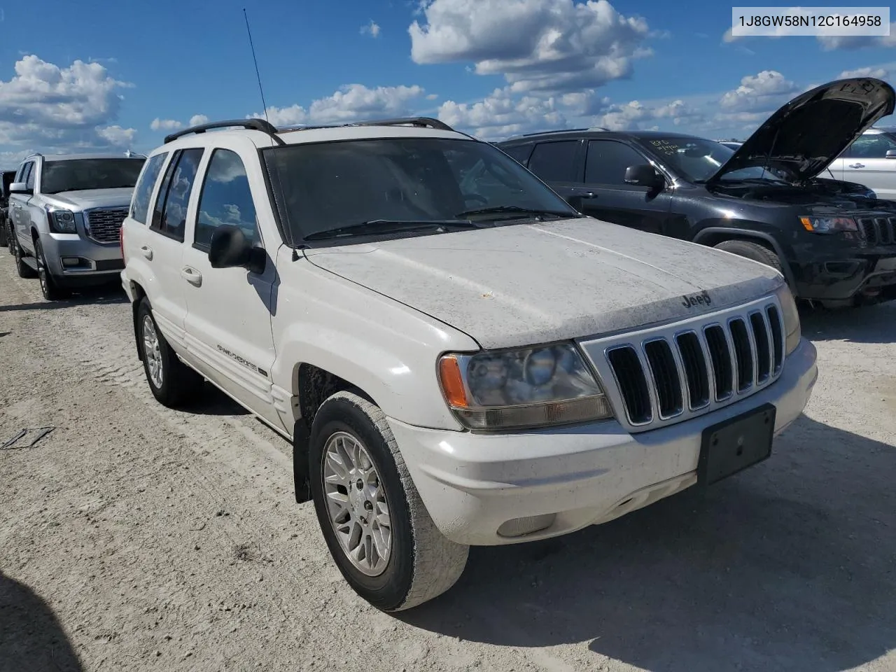 2002 Jeep Grand Cherokee Limited VIN: 1J8GW58N12C164958 Lot: 77672754