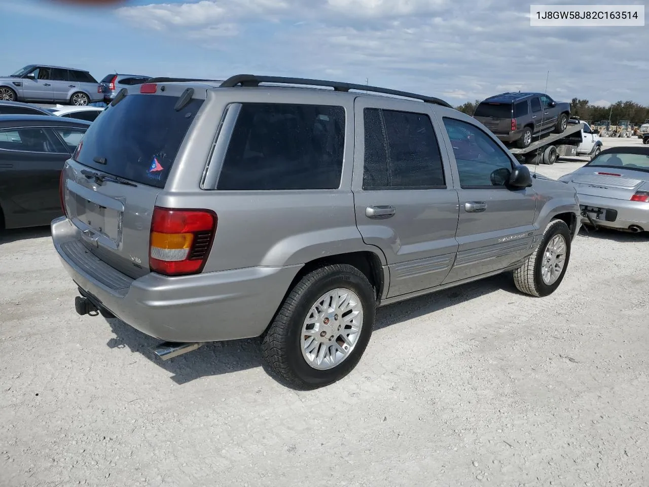 2002 Jeep Grand Cherokee Limited VIN: 1J8GW58J82C163514 Lot: 77691804