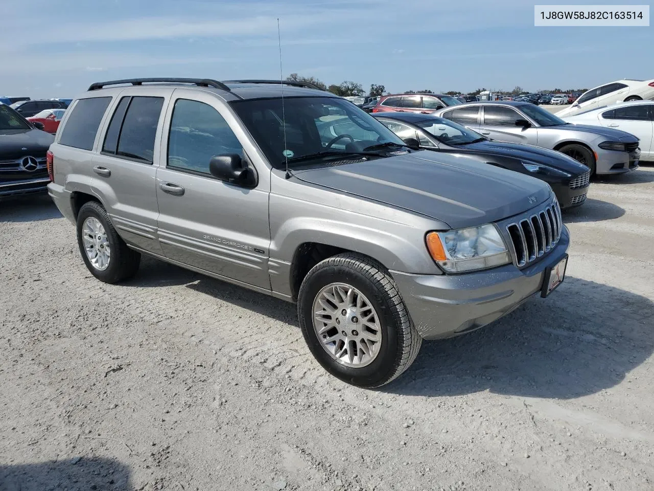 2002 Jeep Grand Cherokee Limited VIN: 1J8GW58J82C163514 Lot: 77691804