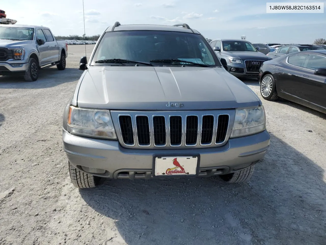 2002 Jeep Grand Cherokee Limited VIN: 1J8GW58J82C163514 Lot: 77691804