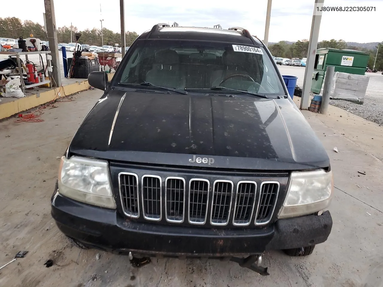 2002 Jeep Grand Cherokee Overland VIN: 1J8GW68J22C305071 Lot: 78900164