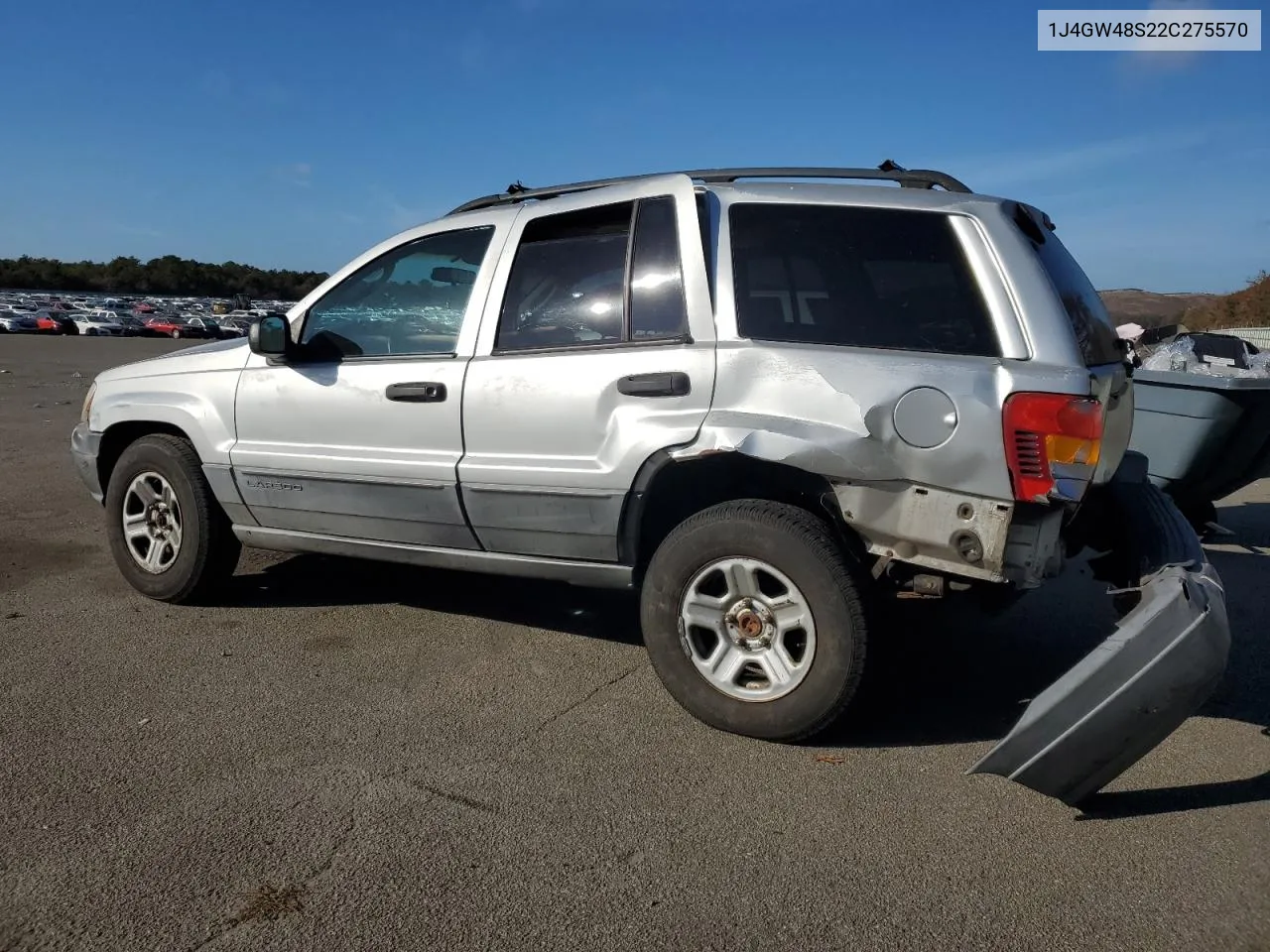 2002 Jeep Grand Cherokee Laredo VIN: 1J4GW48S22C275570 Lot: 79176584