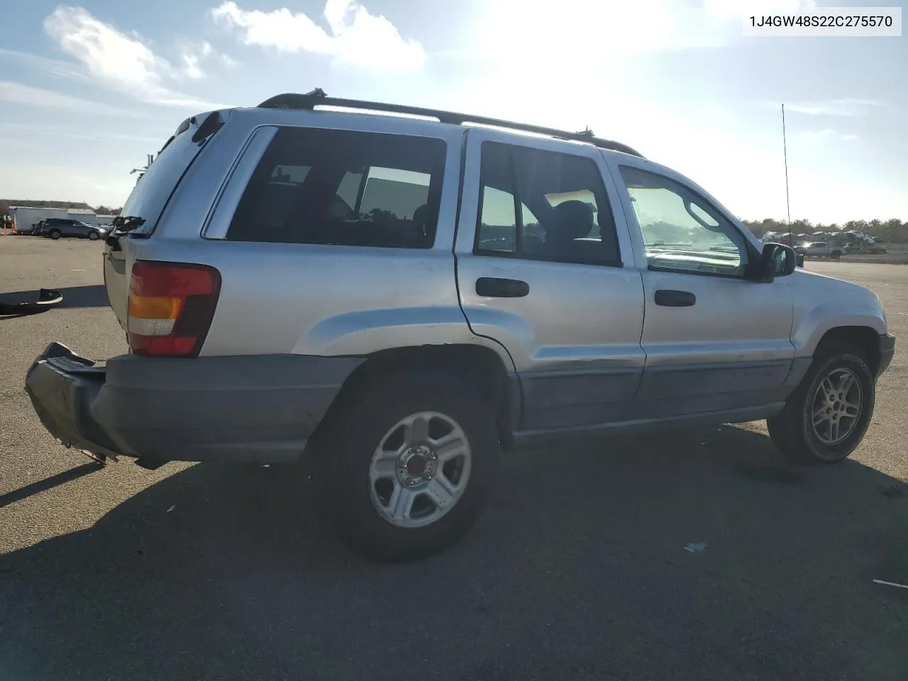 2002 Jeep Grand Cherokee Laredo VIN: 1J4GW48S22C275570 Lot: 79176584