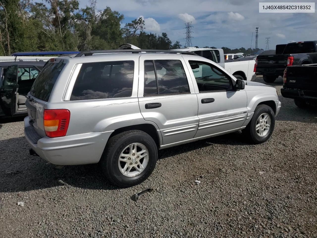 2002 Jeep Grand Cherokee Laredo VIN: 1J4GX48S42C318352 Lot: 79860964