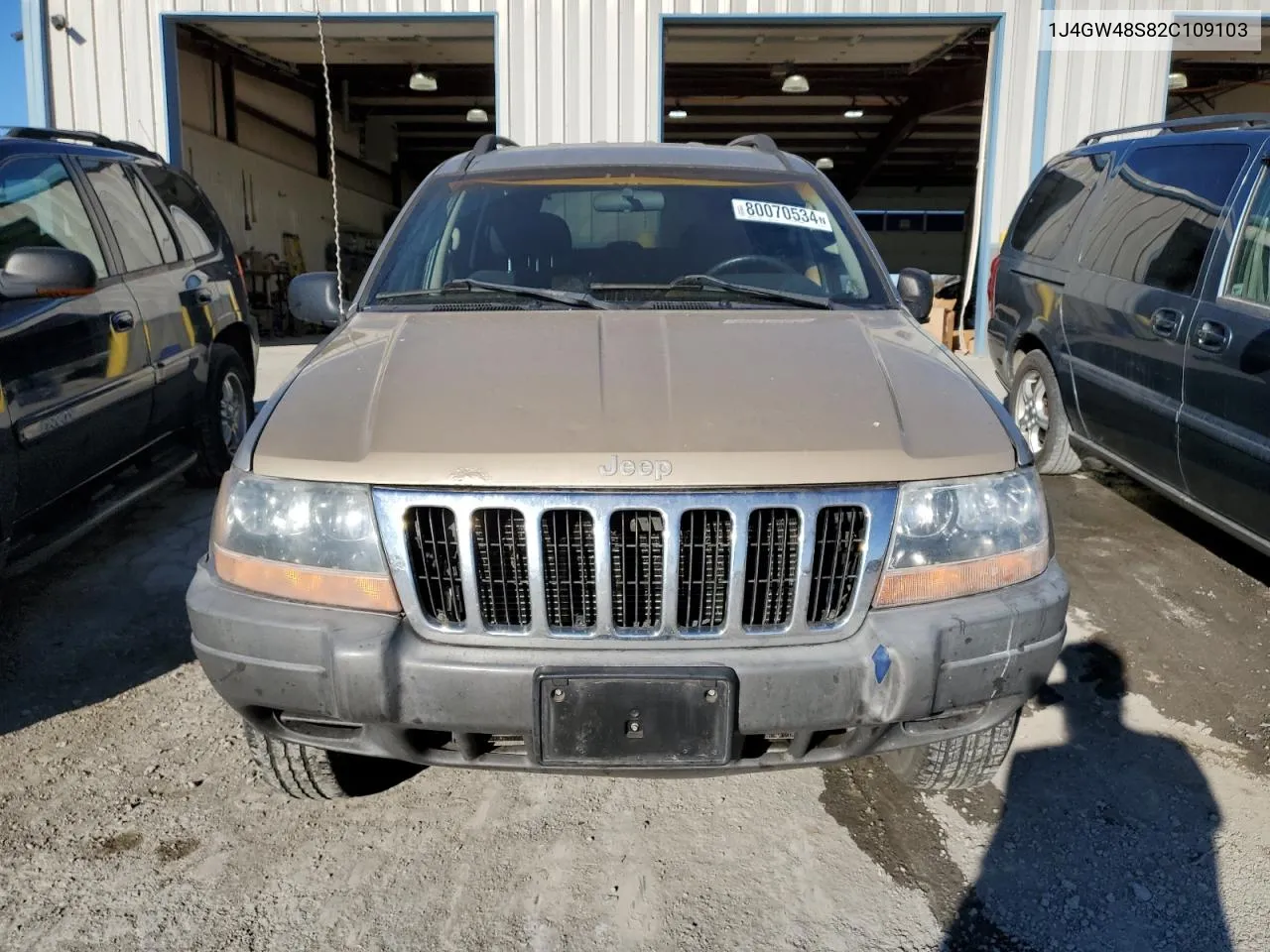 2002 Jeep Grand Cherokee Laredo VIN: 1J4GW48S82C109103 Lot: 80070534