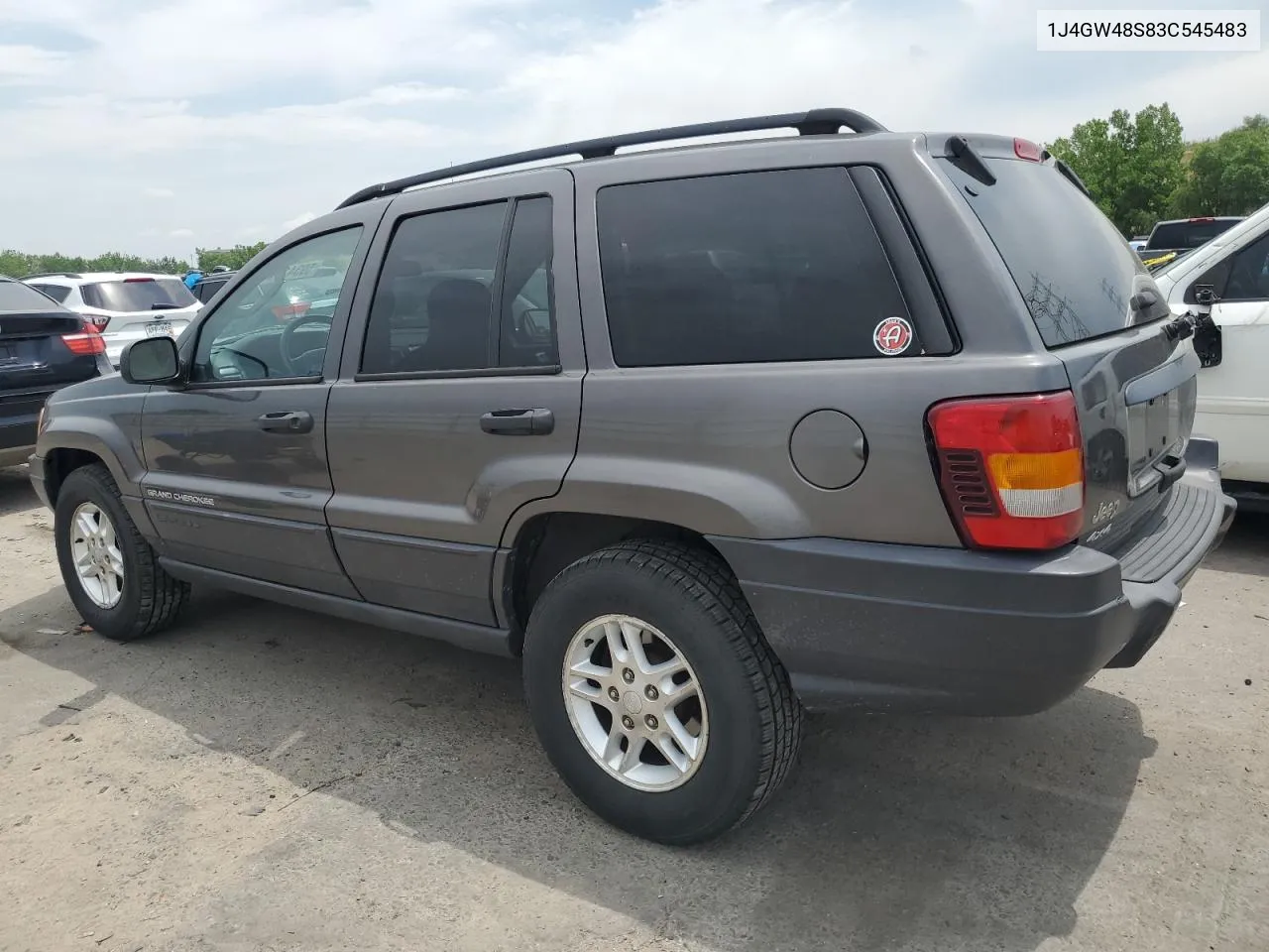 2003 Jeep Grand Cherokee Laredo VIN: 1J4GW48S83C545483 Lot: 59341744