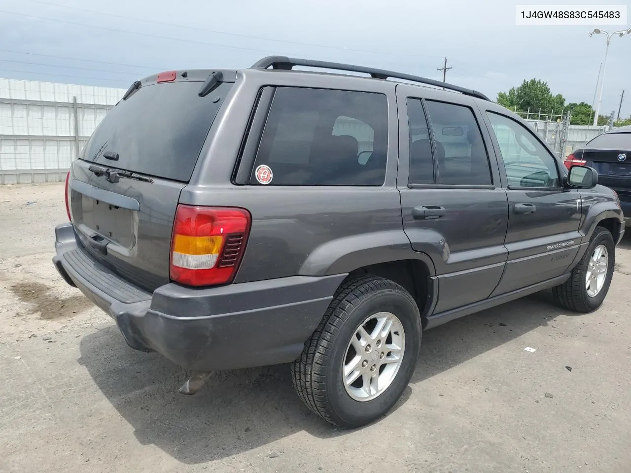 2003 Jeep Grand Cherokee Laredo VIN: 1J4GW48S83C545483 Lot: 59341744