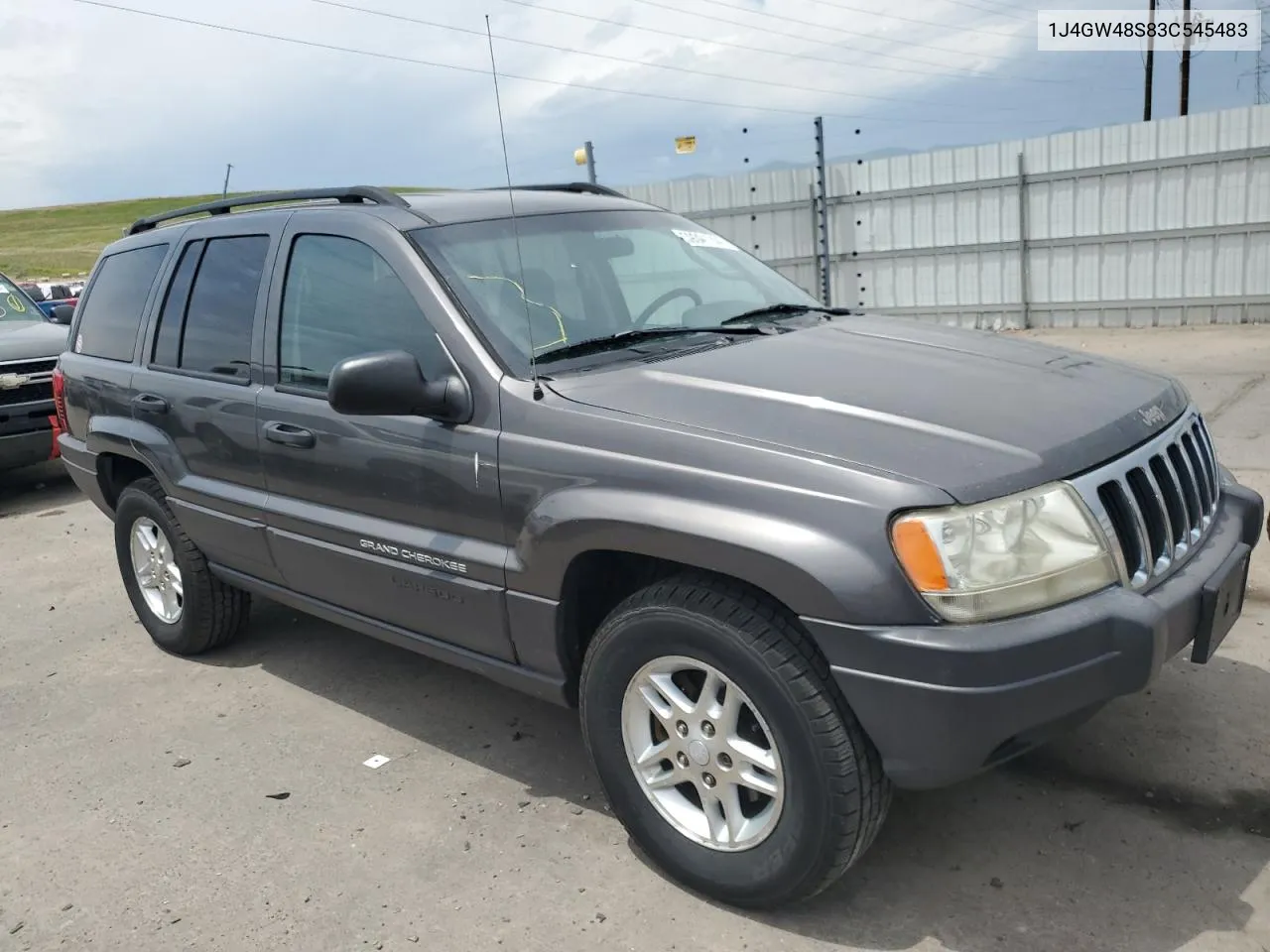 2003 Jeep Grand Cherokee Laredo VIN: 1J4GW48S83C545483 Lot: 59341744