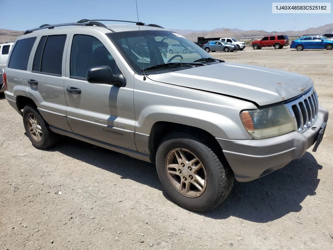 2003 Jeep Grand Cherokee Laredo VIN: 1J4GX48S83C525182 Lot: 59961764