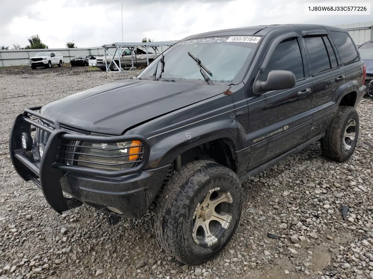 2003 Jeep Grand Cherokee Overland VIN: 1J8GW68J33C577226 Lot: 65570164