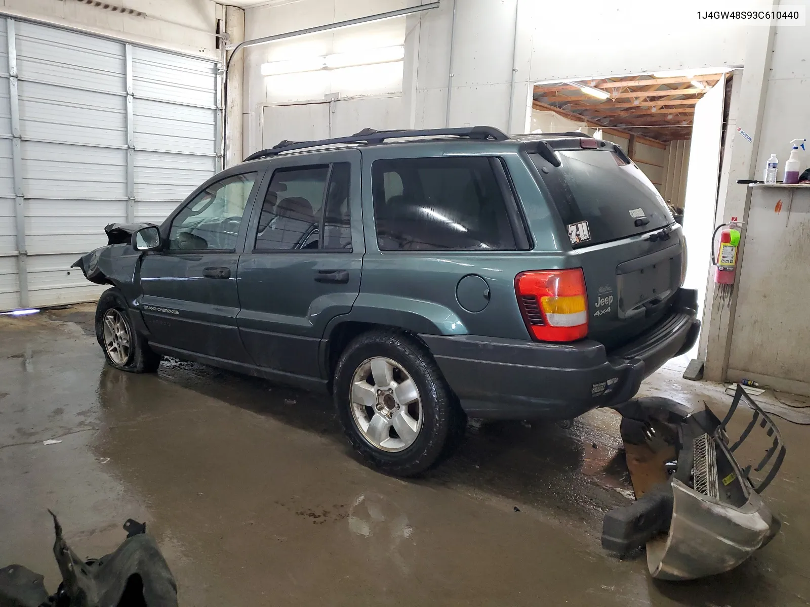 2003 Jeep Grand Cherokee Laredo VIN: 1J4GW48S93C610440 Lot: 65933384