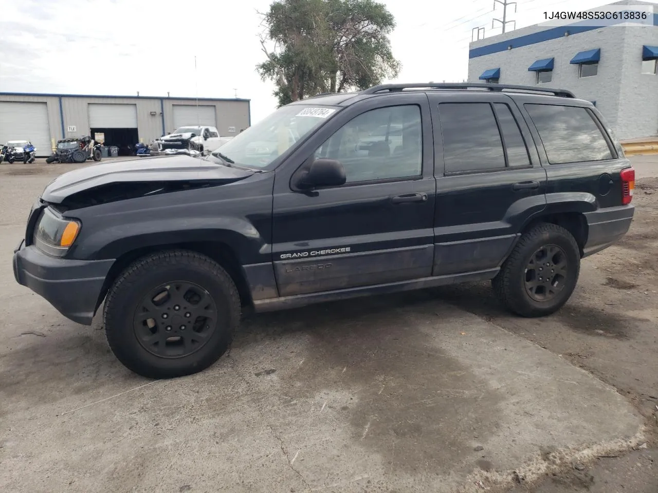 2003 Jeep Grand Cherokee Laredo VIN: 1J4GW48S53C613836 Lot: 68649764