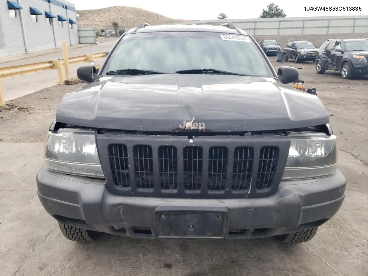 2003 Jeep Grand Cherokee Laredo VIN: 1J4GW48S53C613836 Lot: 68649764