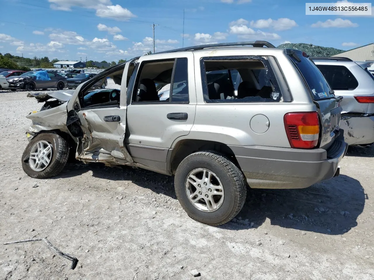 2003 Jeep Grand Cherokee Laredo VIN: 1J4GW48S13C556485 Lot: 70019534