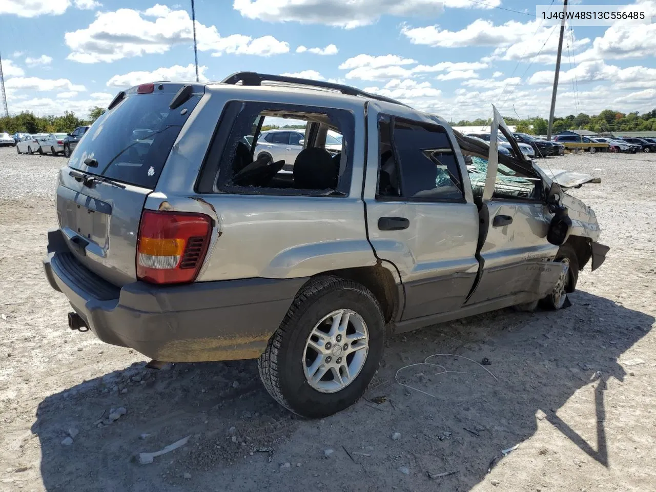 2003 Jeep Grand Cherokee Laredo VIN: 1J4GW48S13C556485 Lot: 70019534