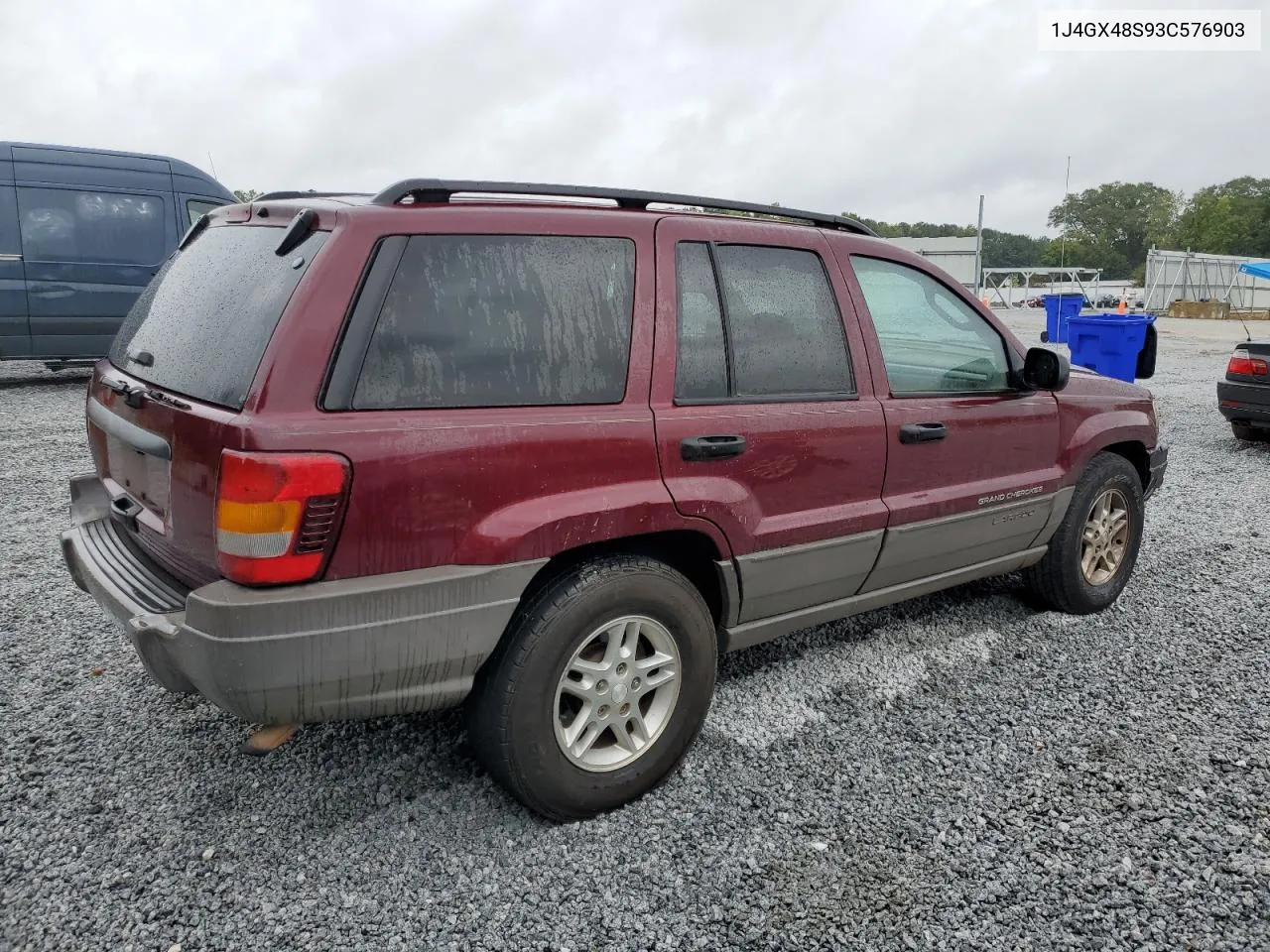 2003 Jeep Grand Cherokee Laredo VIN: 1J4GX48S93C576903 Lot: 70812854