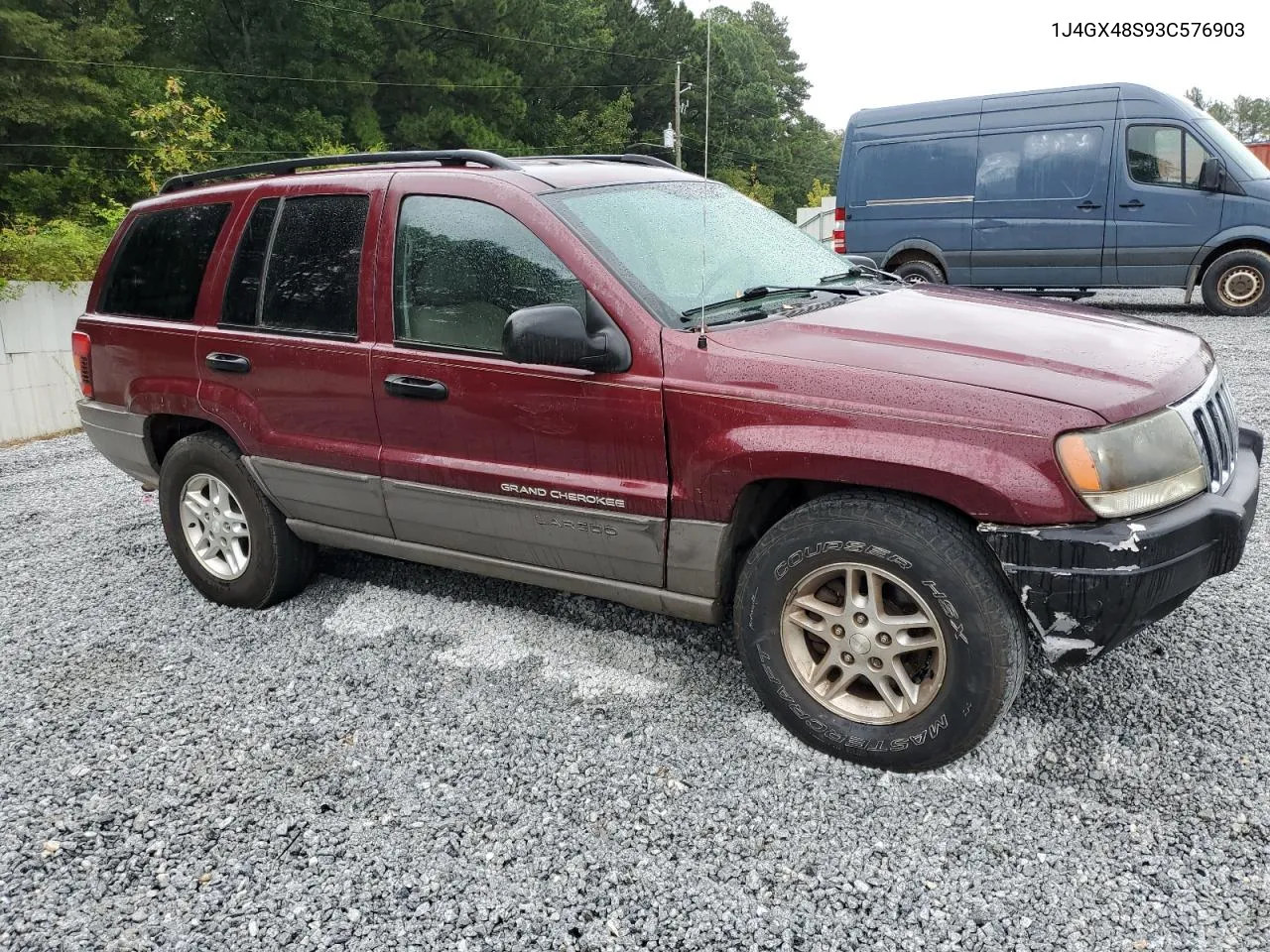 2003 Jeep Grand Cherokee Laredo VIN: 1J4GX48S93C576903 Lot: 70812854