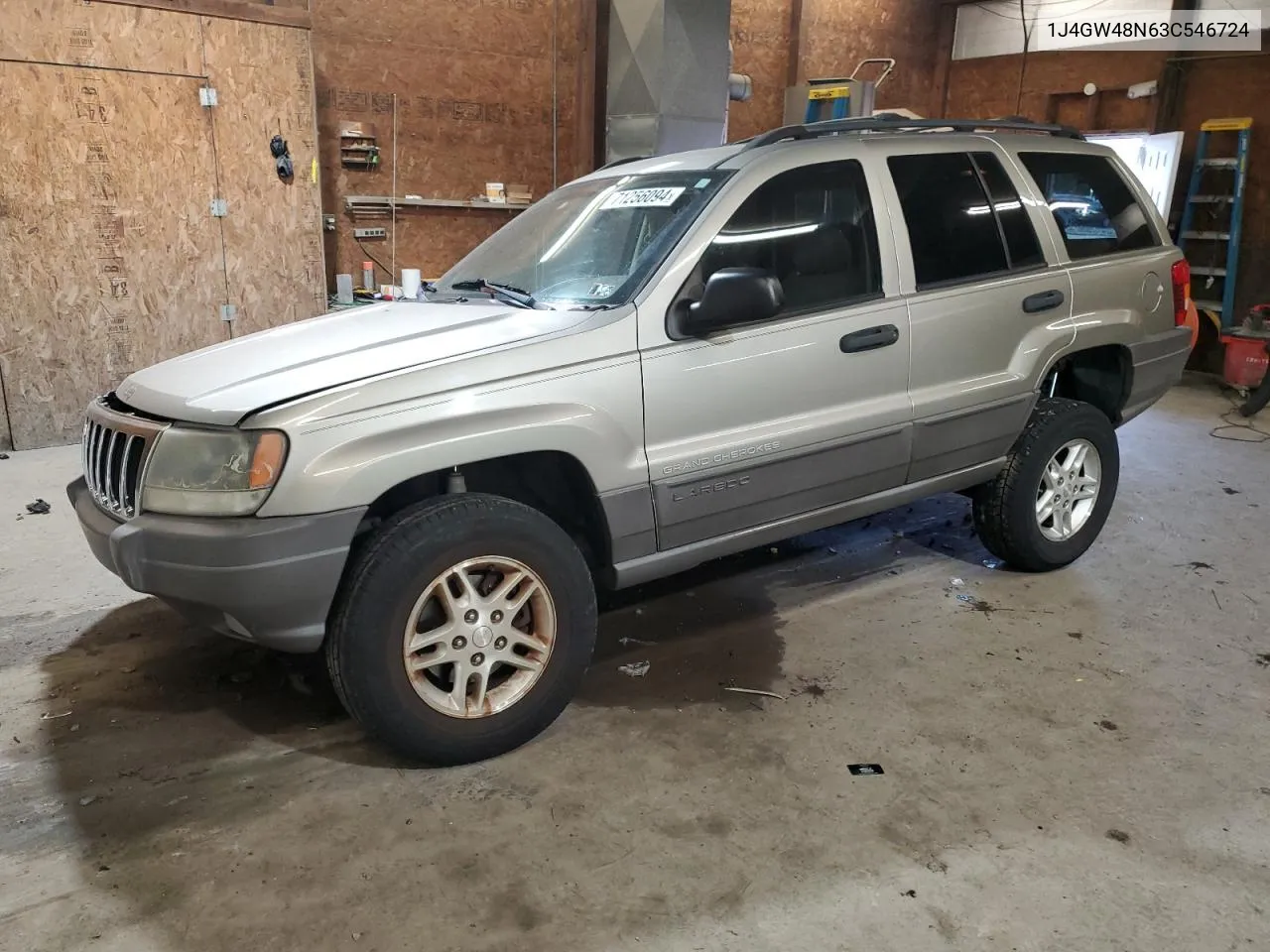 2003 Jeep Grand Cherokee Laredo VIN: 1J4GW48N63C546724 Lot: 71256094