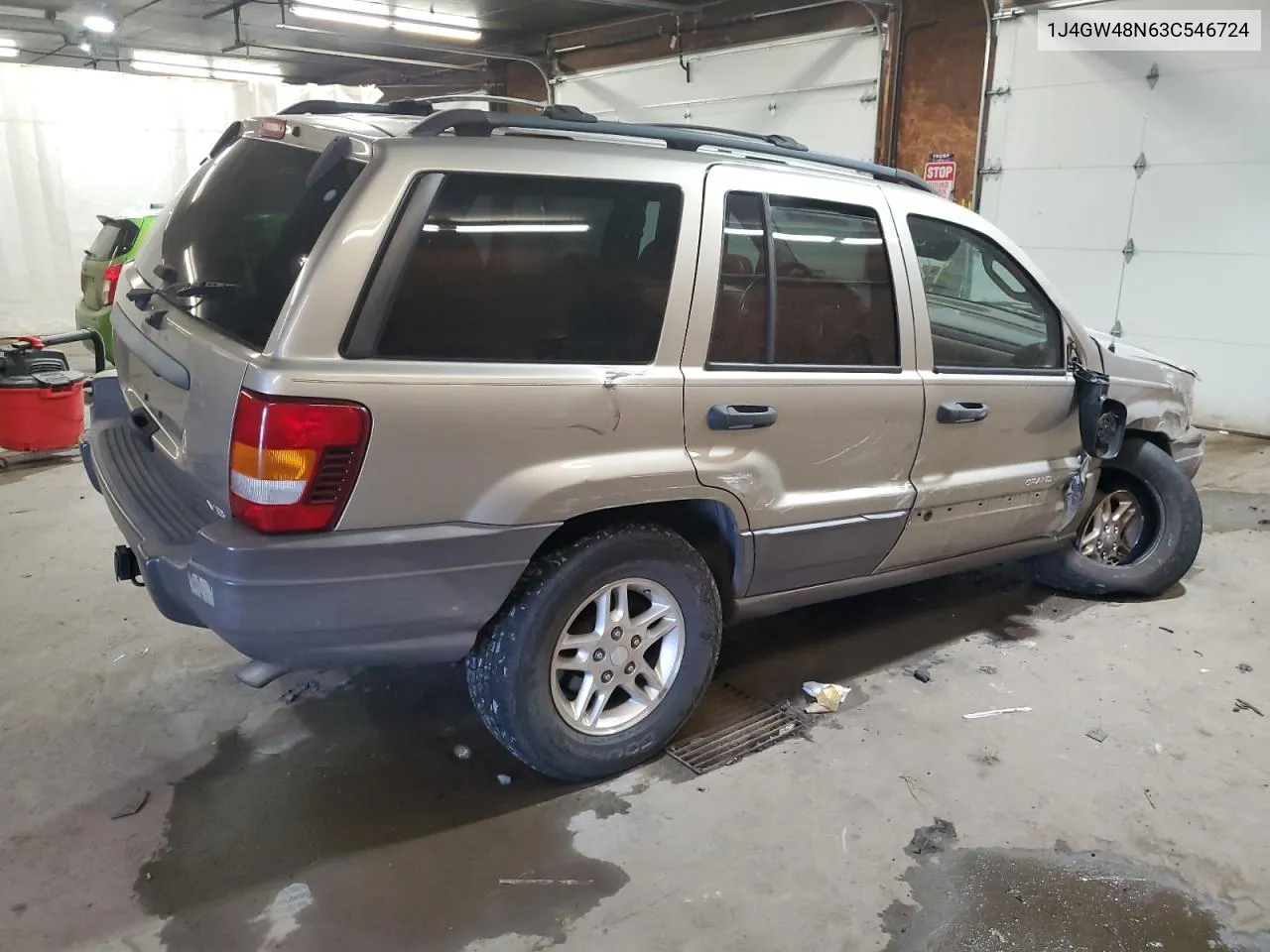 2003 Jeep Grand Cherokee Laredo VIN: 1J4GW48N63C546724 Lot: 71256094