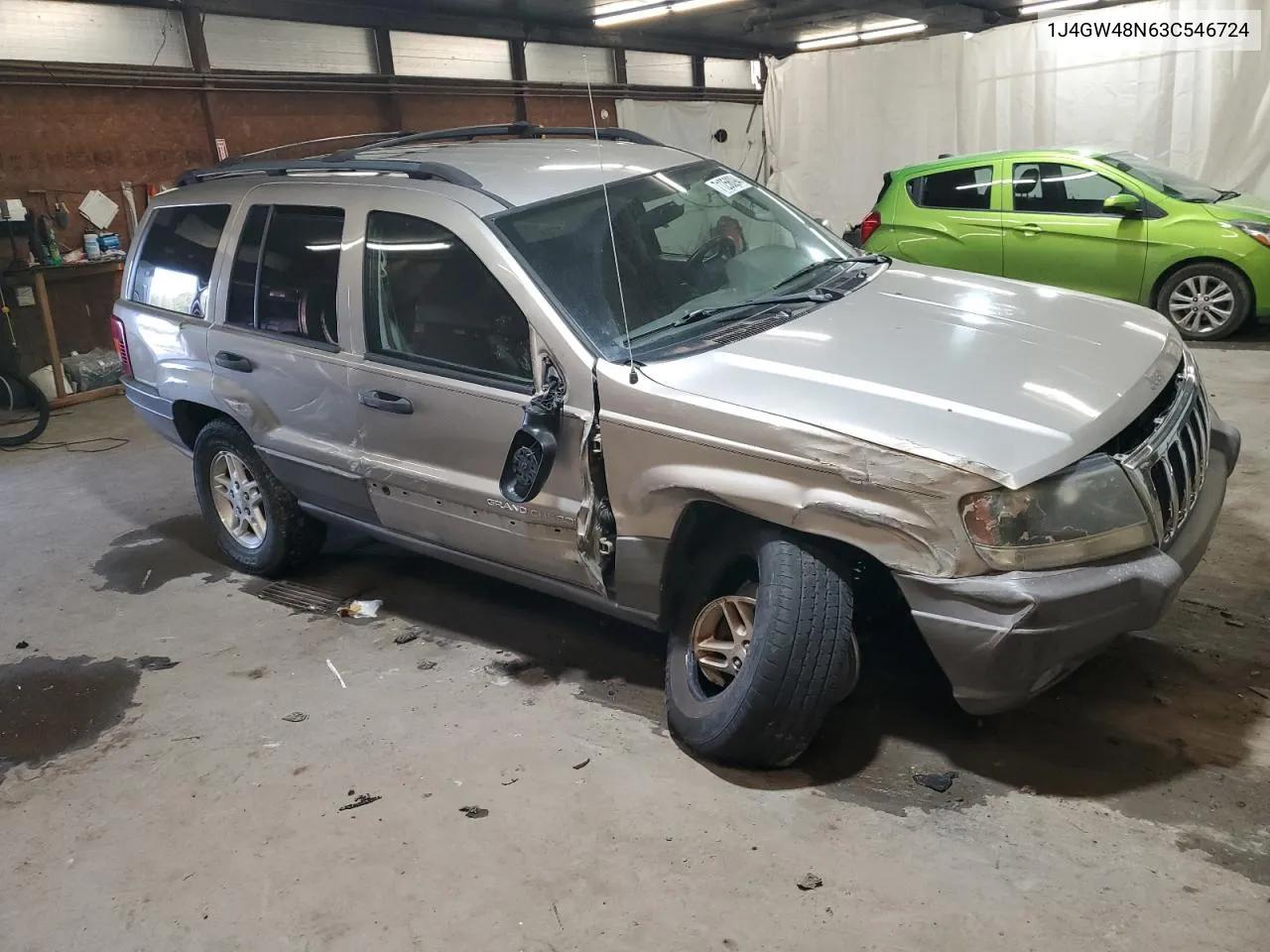 2003 Jeep Grand Cherokee Laredo VIN: 1J4GW48N63C546724 Lot: 71256094