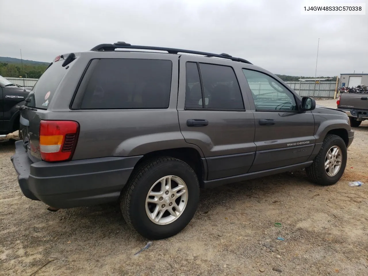 2003 Jeep Grand Cherokee Laredo VIN: 1J4GW48S33C570338 Lot: 73549444