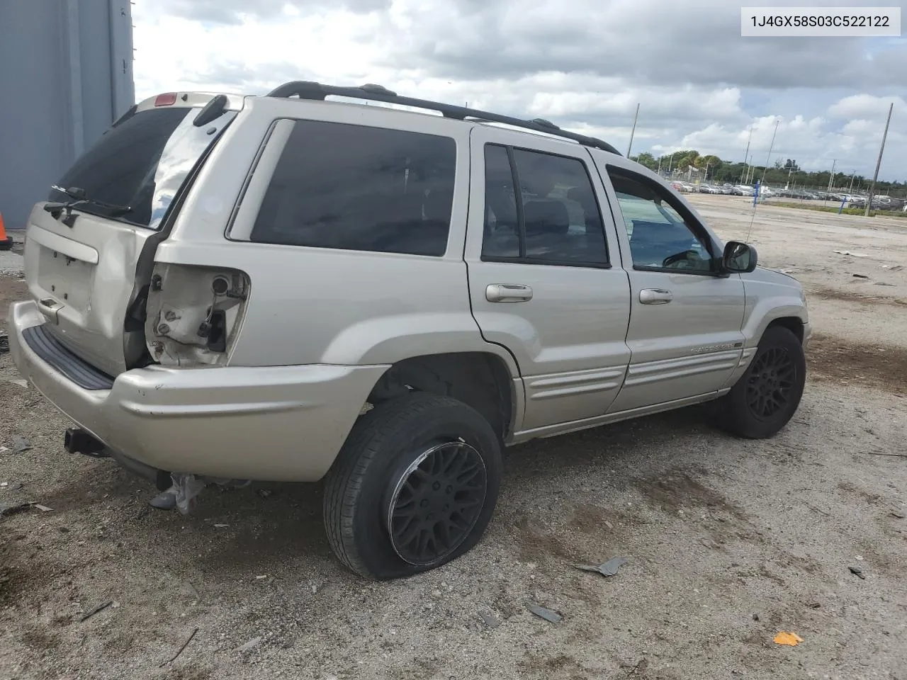 2003 Jeep Grand Cherokee Limited VIN: 1J4GX58S03C522122 Lot: 74716374