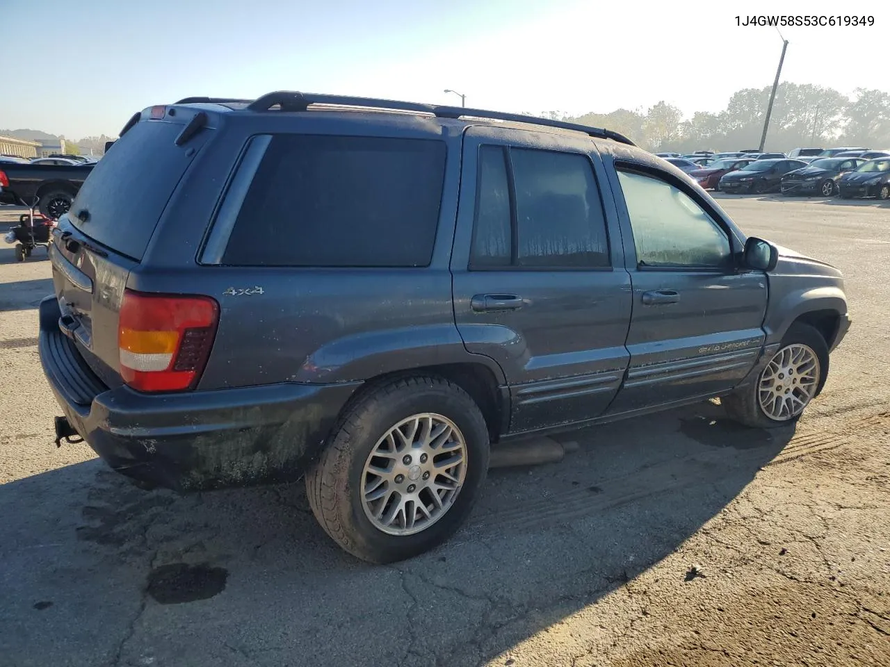 2003 Jeep Grand Cherokee Limited VIN: 1J4GW58S53C619349 Lot: 76862044