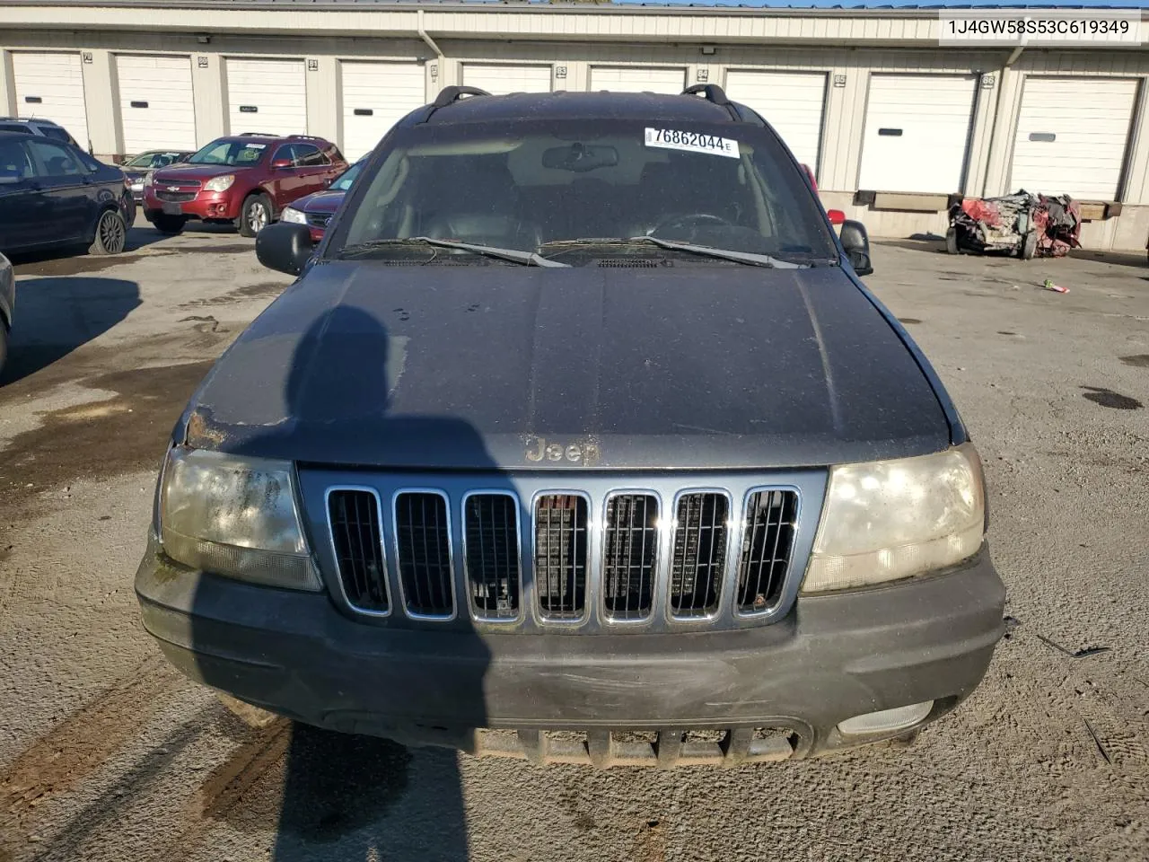 2003 Jeep Grand Cherokee Limited VIN: 1J4GW58S53C619349 Lot: 76862044