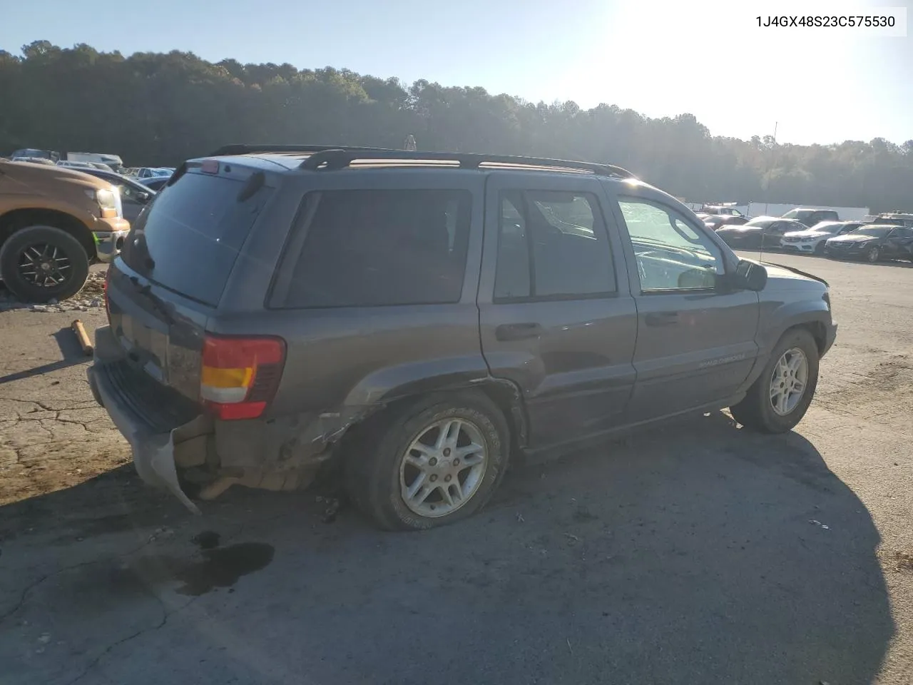 2003 Jeep Grand Cherokee Laredo VIN: 1J4GX48S23C575530 Lot: 77100444