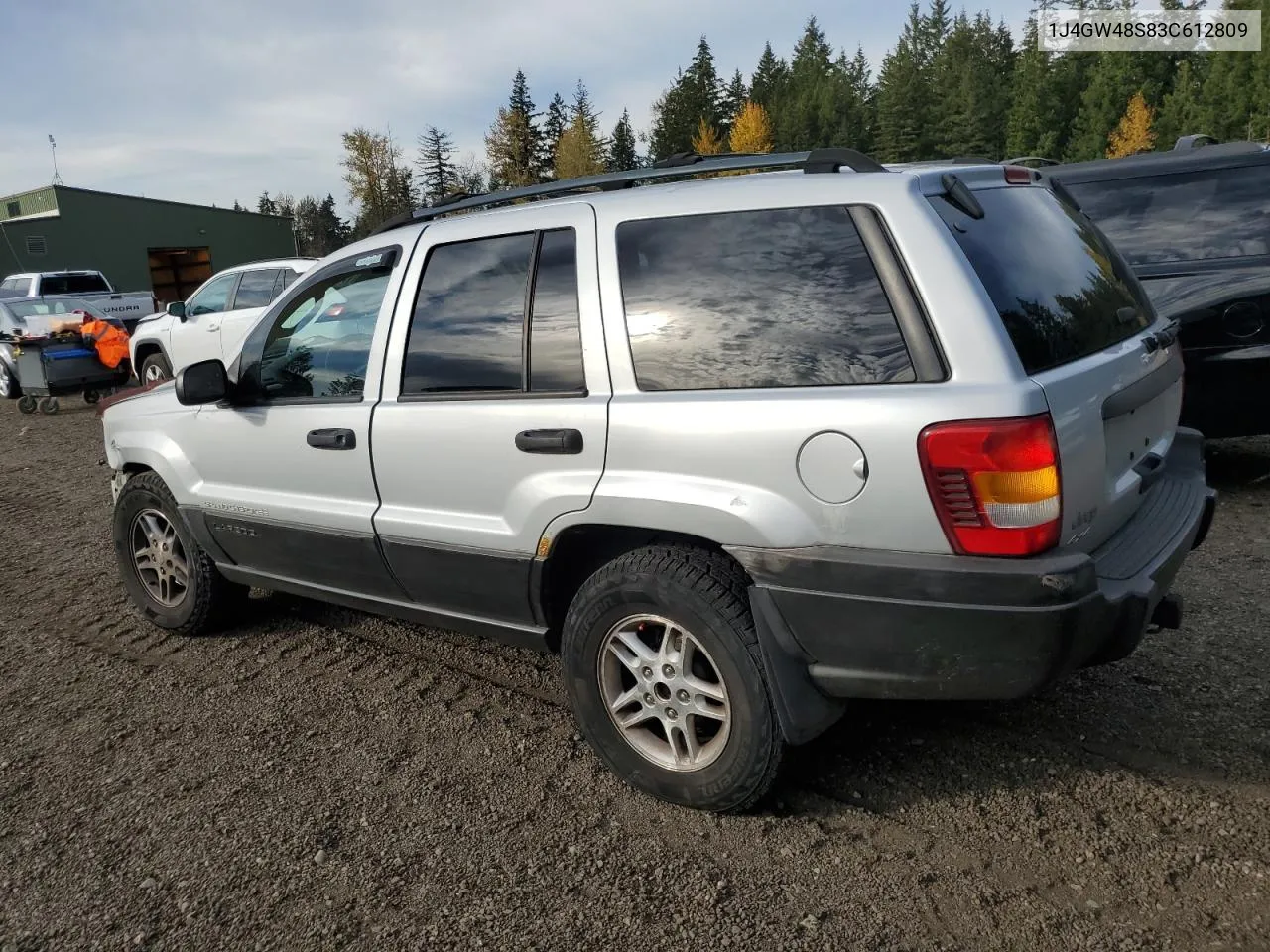 2003 Jeep Grand Cherokee Laredo VIN: 1J4GW48S83C612809 Lot: 77913174