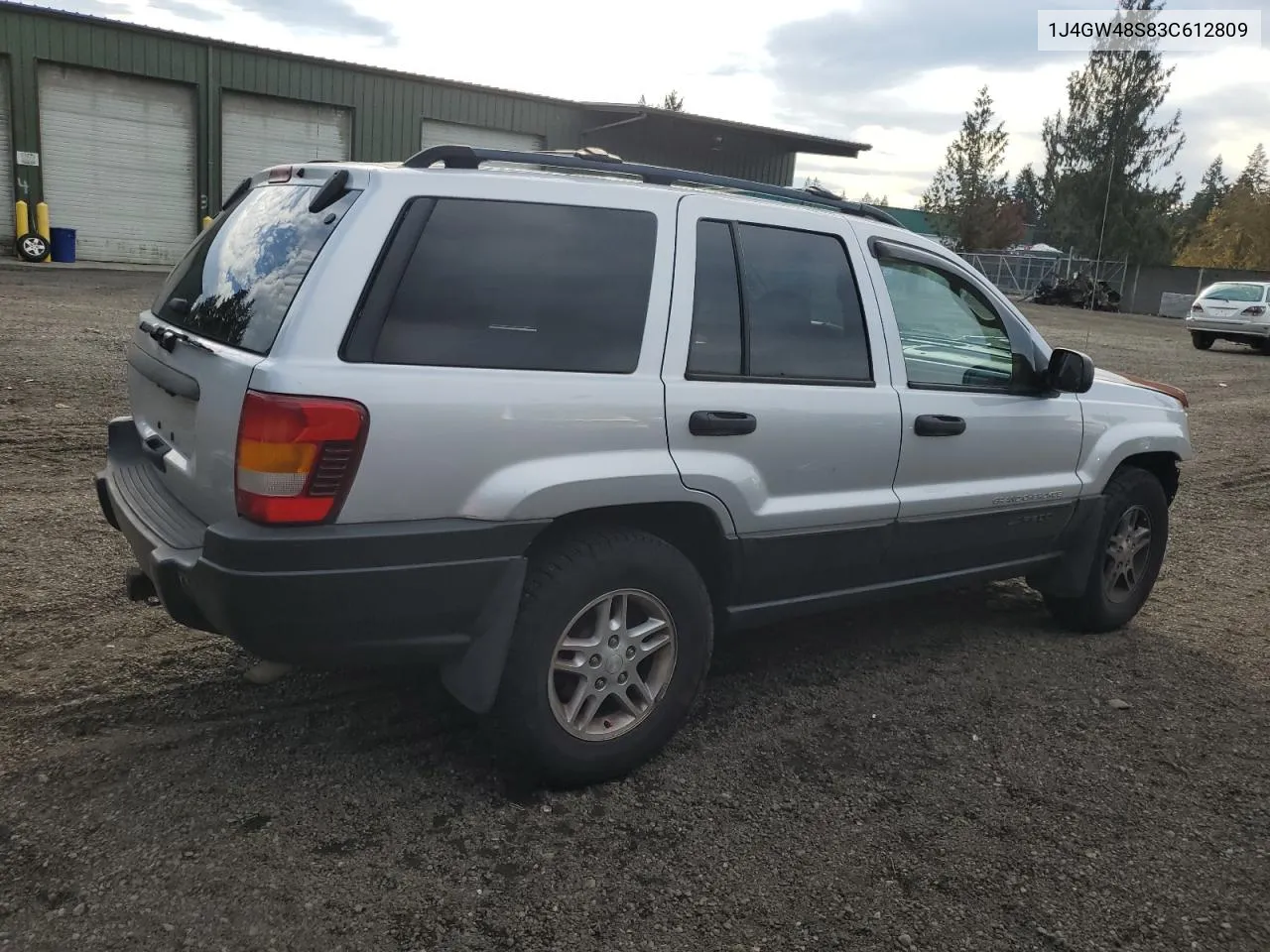 2003 Jeep Grand Cherokee Laredo VIN: 1J4GW48S83C612809 Lot: 77913174