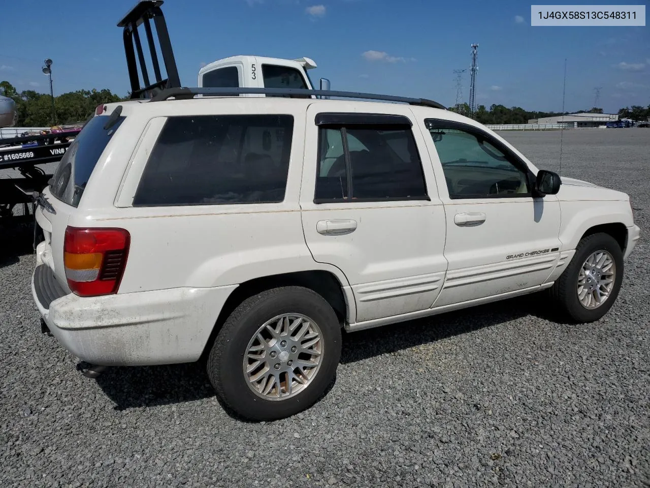 2003 Jeep Grand Cherokee Limited VIN: 1J4GX58S13C548311 Lot: 78265034